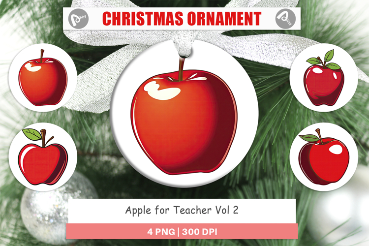 Apple Teacher Clipart Image 9