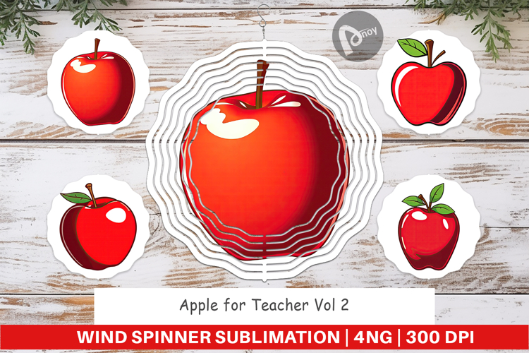 Apple Teacher Clipart Image 6