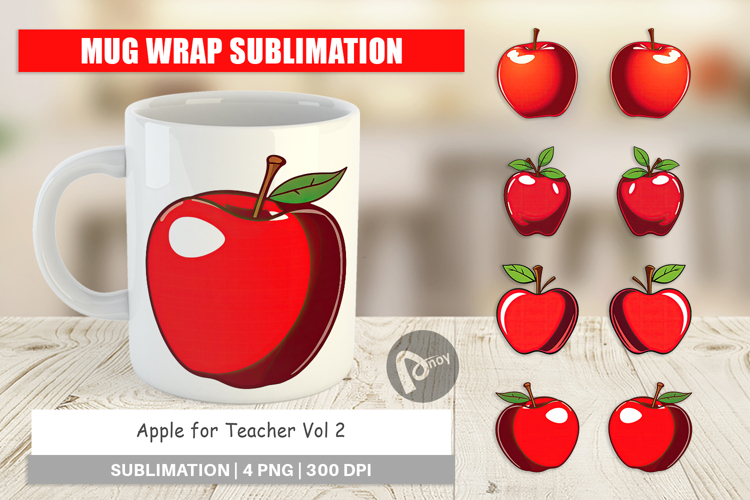 Apple Teacher Clipart Image 11