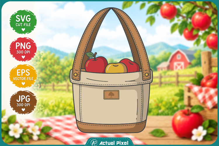 Apple Orchard Clipart