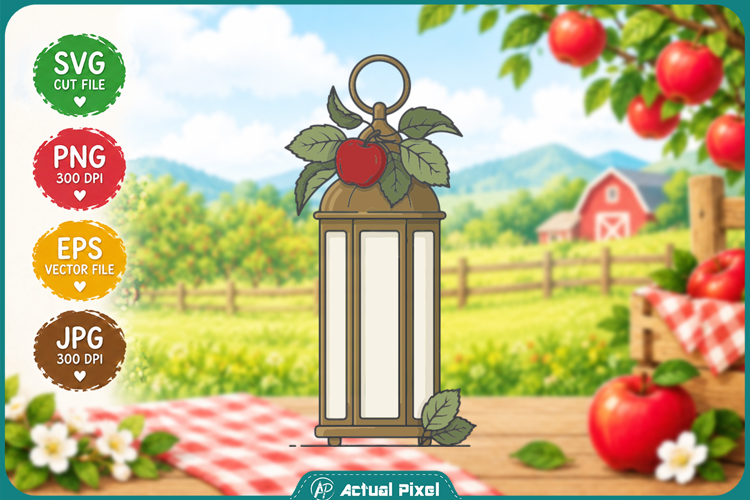 Apple Orchard Clipart