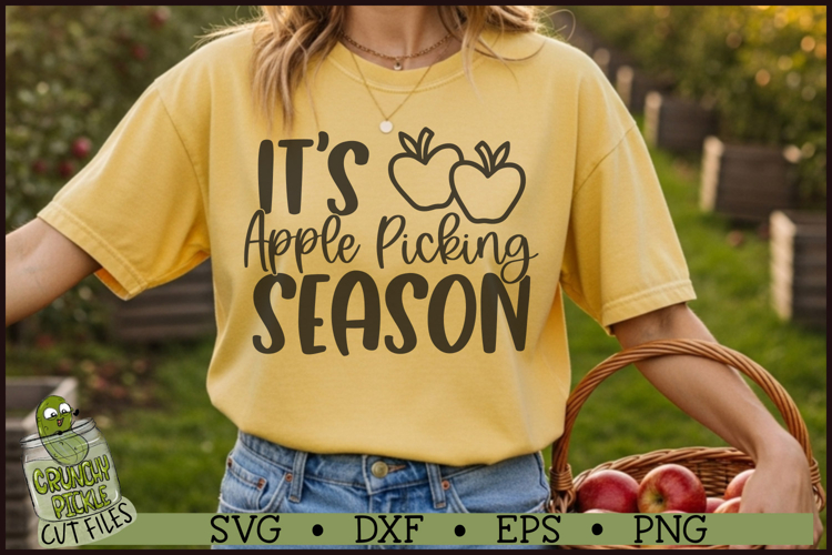 Apple Picking Season SVG