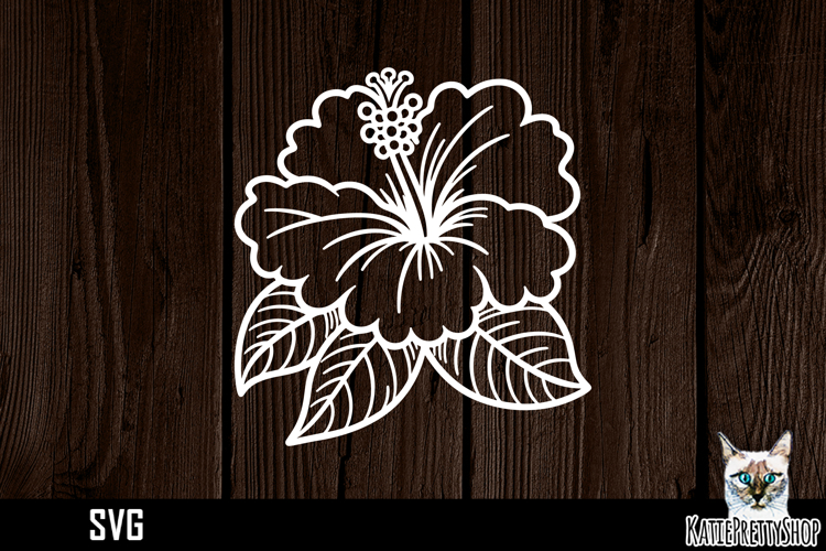 Hibiscus Flower Svg Image 2