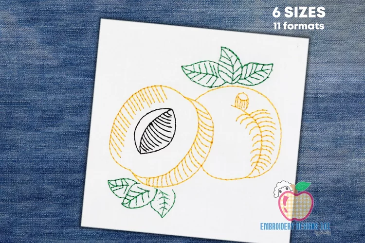 Apricot Colorful Lineart Design Running Line