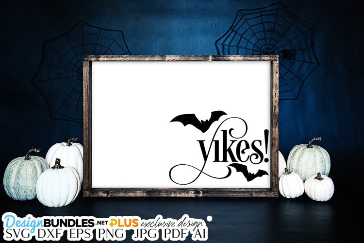 Yikes SVG | Halloween / Fall example image 1