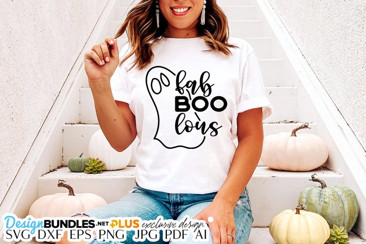 FabBOOlous SVG | Halloween / Fall Design example image 1