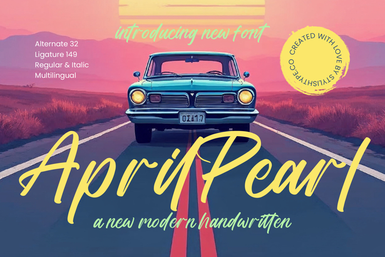April Pearl - New Modern Handwritten
