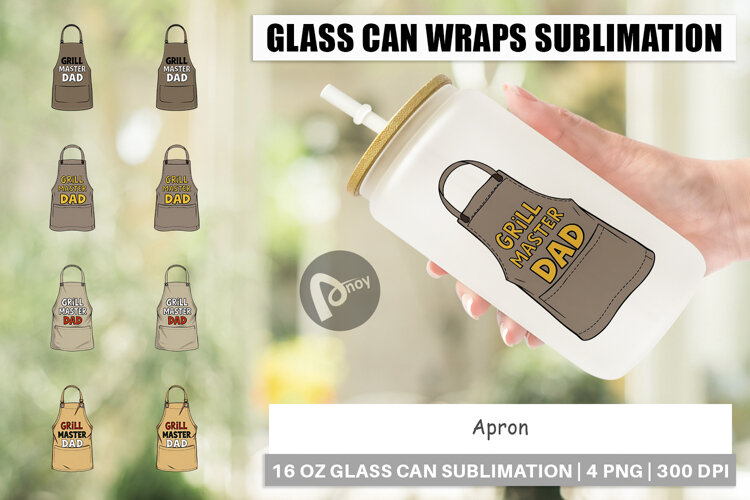Glass Can Apron example image 1