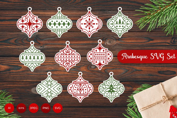 Arabesque Ornaments Svg Image 19