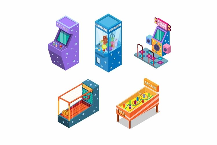 Arcade Machine Vector  Image 5