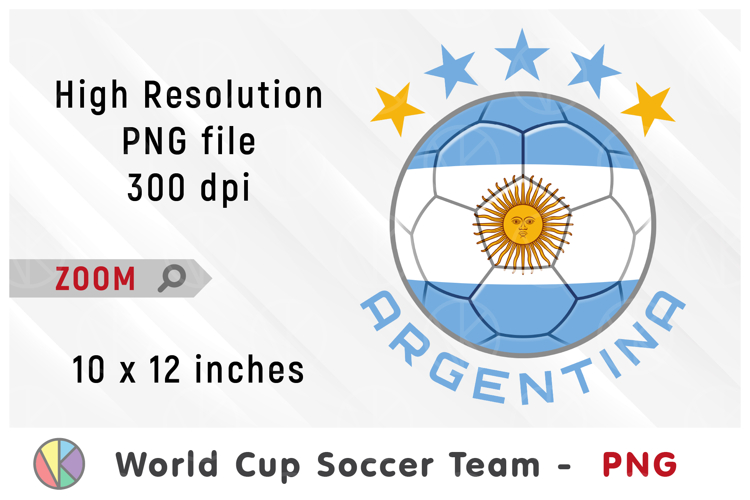 Argentina National Team Soccer Ball. World Cup 2026