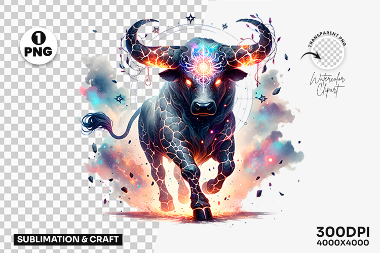 Bull Illustration Image 21