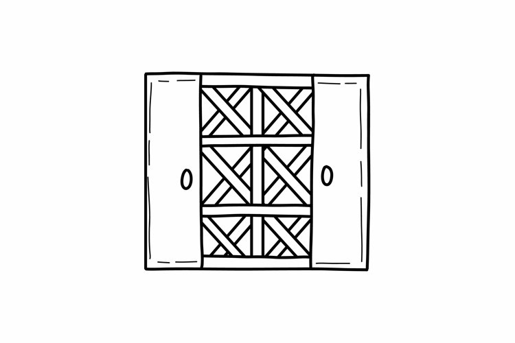 hanging locker for storing