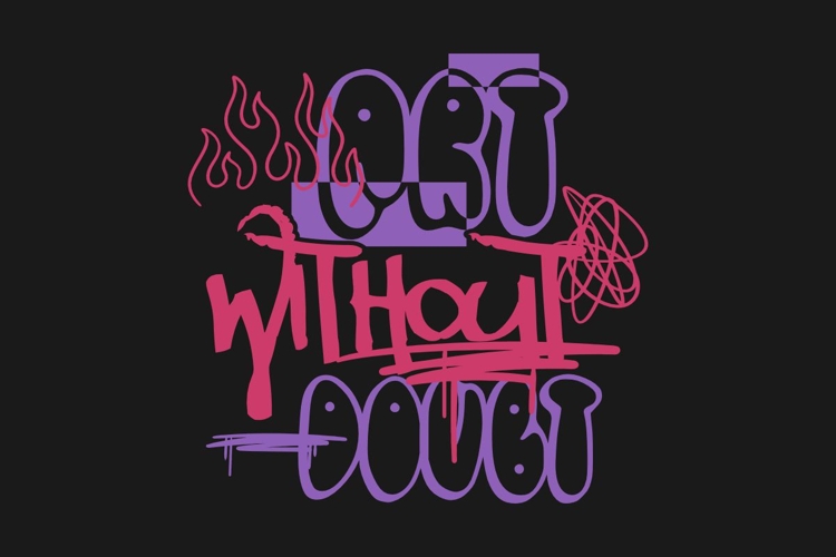 Graffiti Vector Image 8