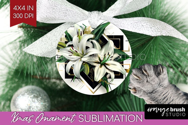 Vintage Ornament Clipart Image 9
