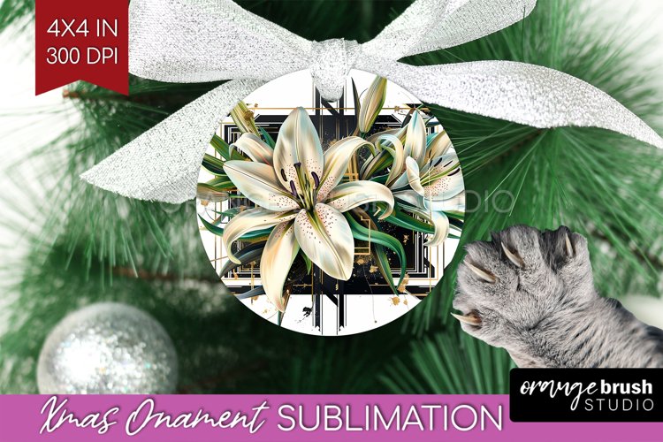 Vintage Ornament Clipart Image 6