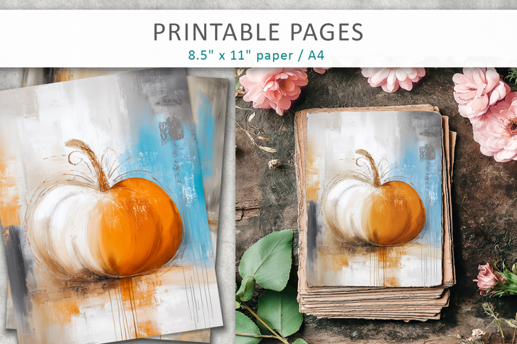 halloween pages, pumpkin art papers