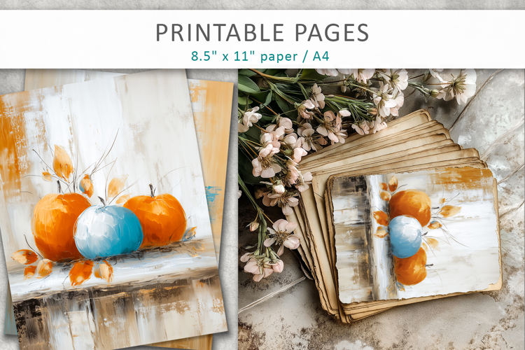 halloween pages, autumn pages