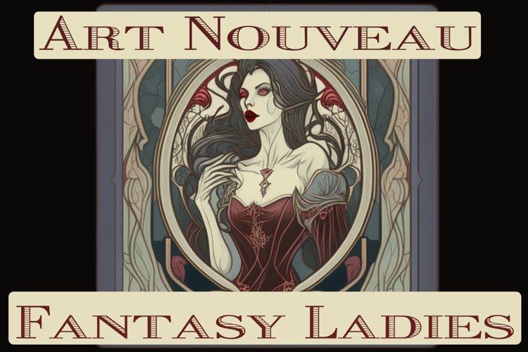 Art Fantasy Ladies VOL1 example image 1