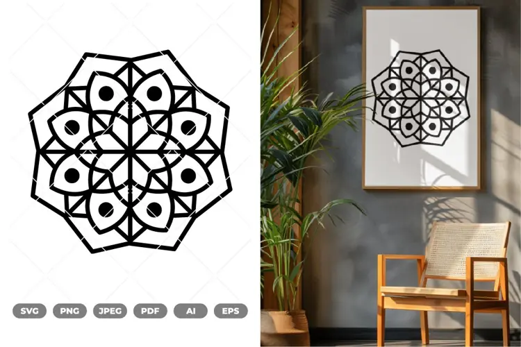 Mandala SVG & Clipart