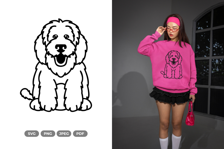 Kawaii Dog SVG & Clipart - Pet Clipart