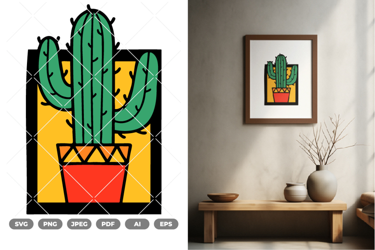 Cactus Flower Clipart Image 15