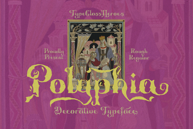 Polyphia - Decorative Font