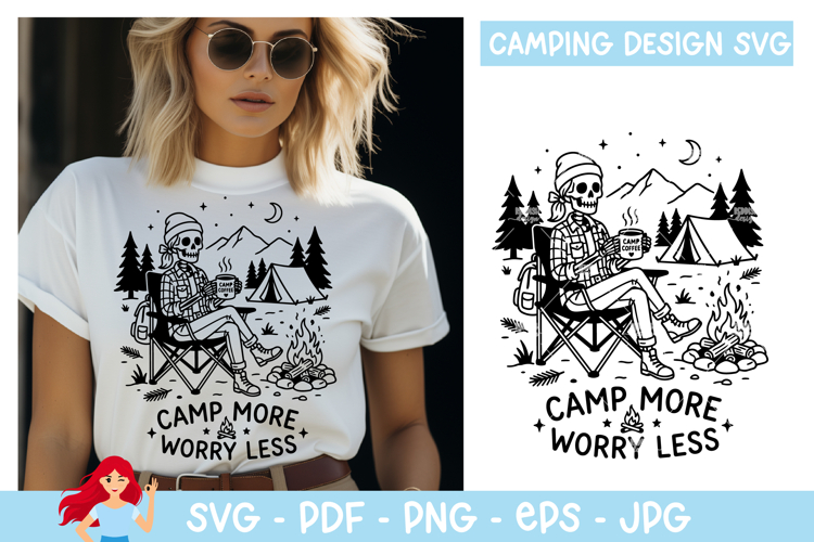 Funny Camping Svg Image 10