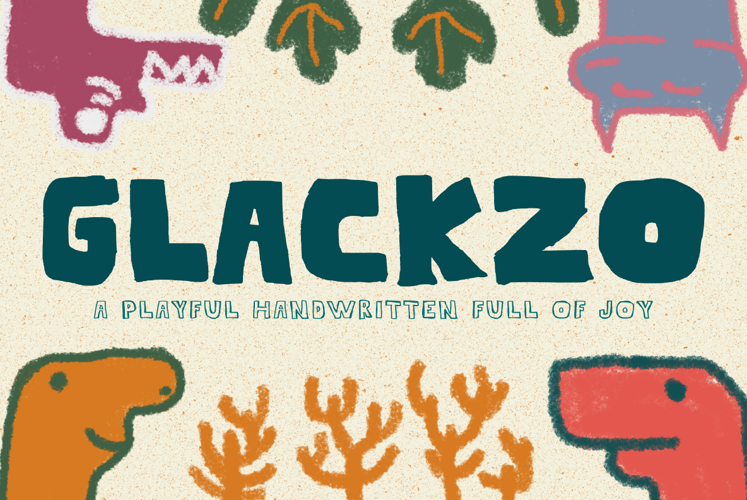 Glackzo - A Playful Handwritten