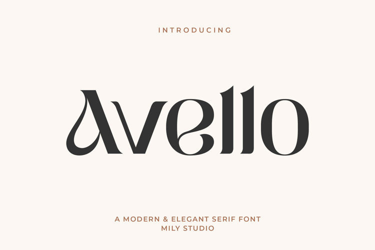 Avello - Elegant Serif
