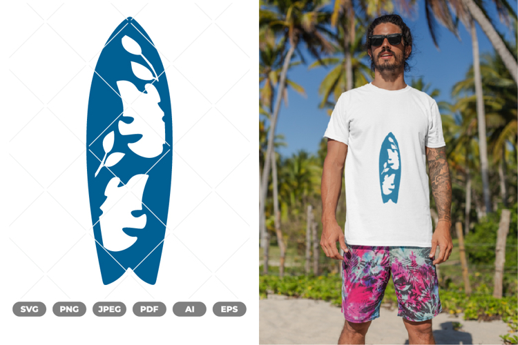 Surf Board Clipart Image 21