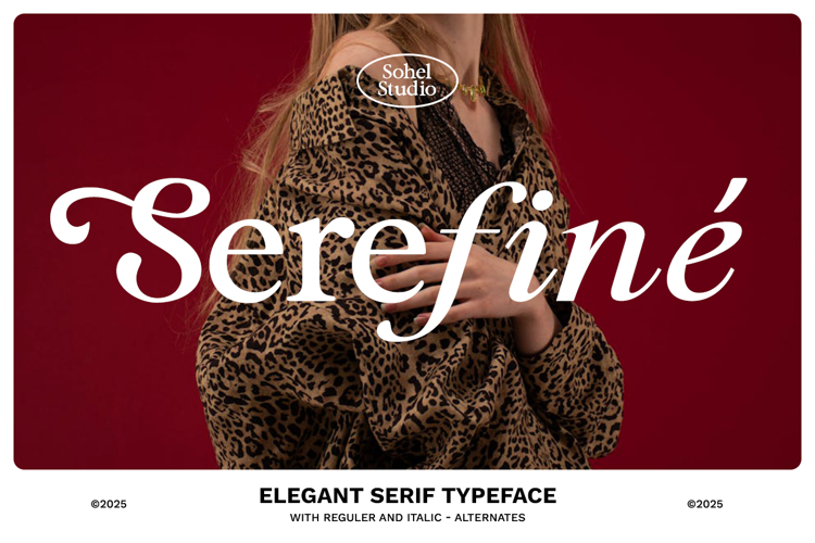 Serefine - Elegant & Romantic Serif