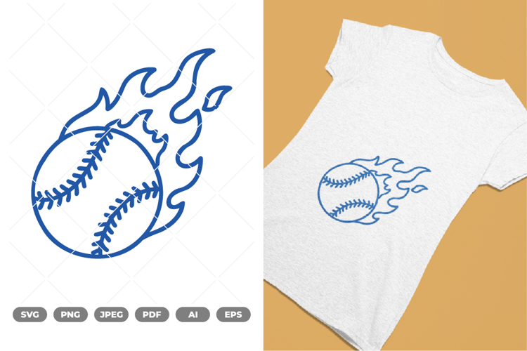 Baseball Ball SVG & Clipart