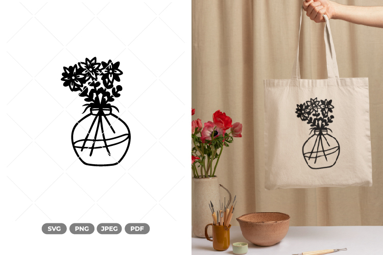 Flower Garden Clipart Image 2