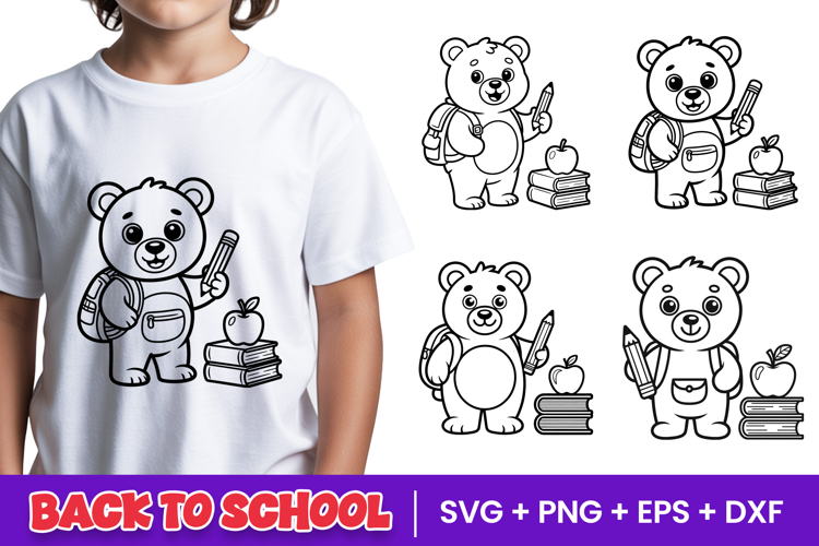 Cute Bear Svg Image 2