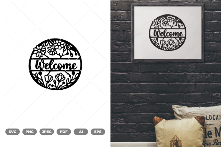 Floral Background Svg Image 19