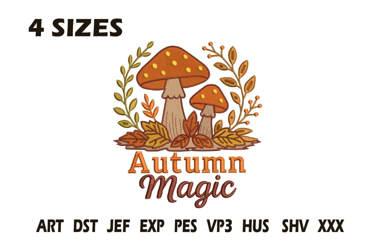 Embroidery Mushroom Image 18