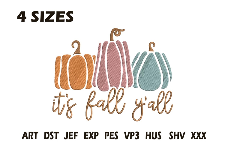 Pumpkin Embroidery Image 16