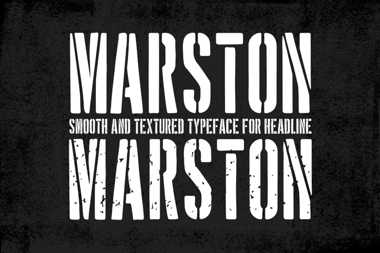 Marston Font - Vintage