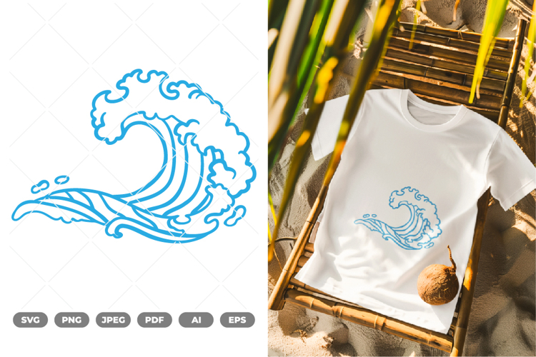 Wave SVG   Clipart