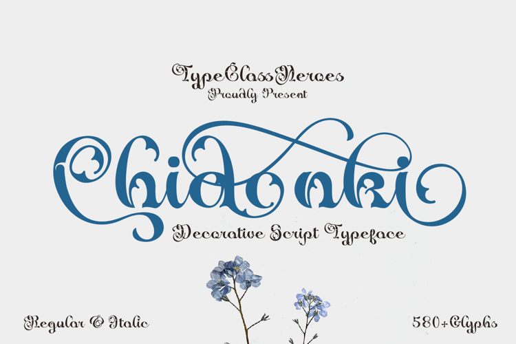Chidonki Decorative Font