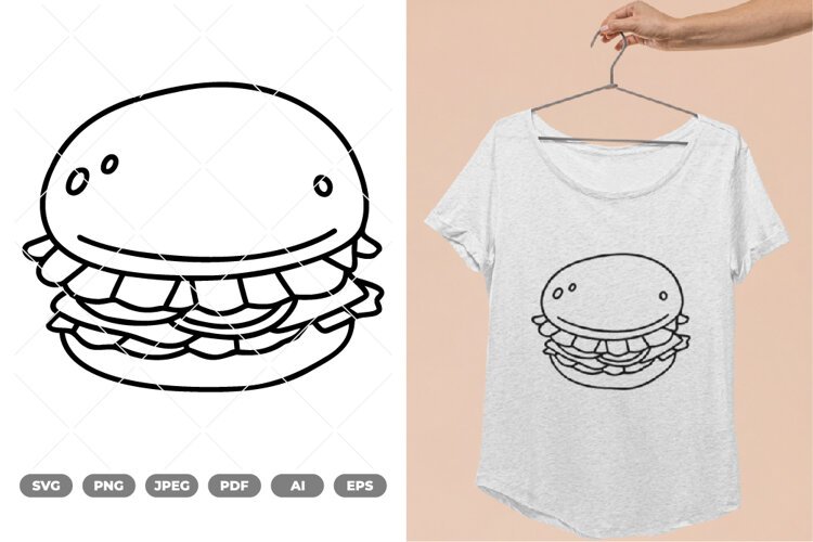 Fast Food SVG & Clipart example image 1