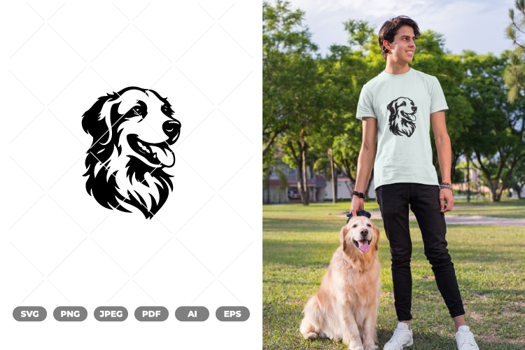 Dog Silhouette Image 7