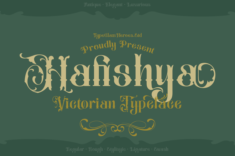 Hafishya Antique Typeface