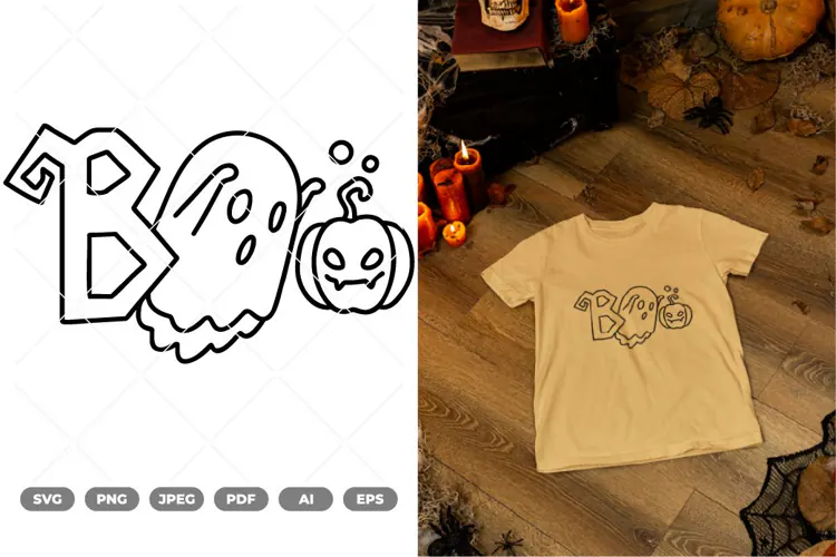 Boo SVG & Clipart