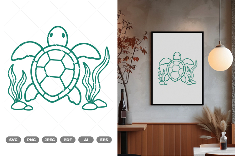 Sea Turtle SVG & Clipart