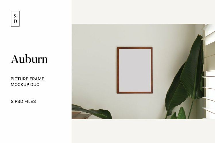Frame Mockup Duo - Auburn