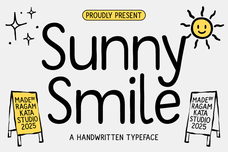 Sunny Smiles - Handwritten Font