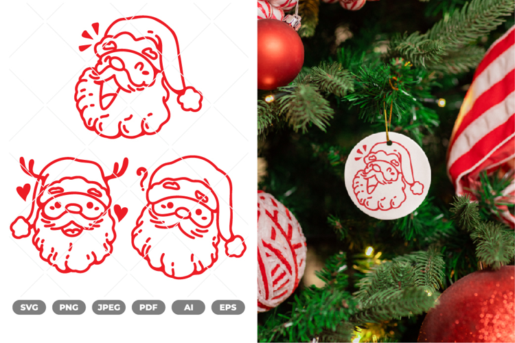 Santa SVG & Clipart