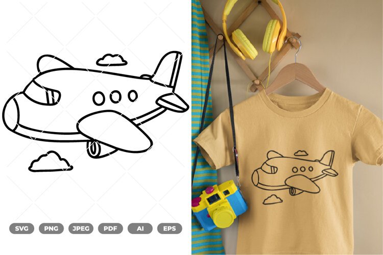 Traveling Doodle SVG & Clipart example image 1